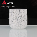 White spots decor Glass Drink Glass Wine Cup